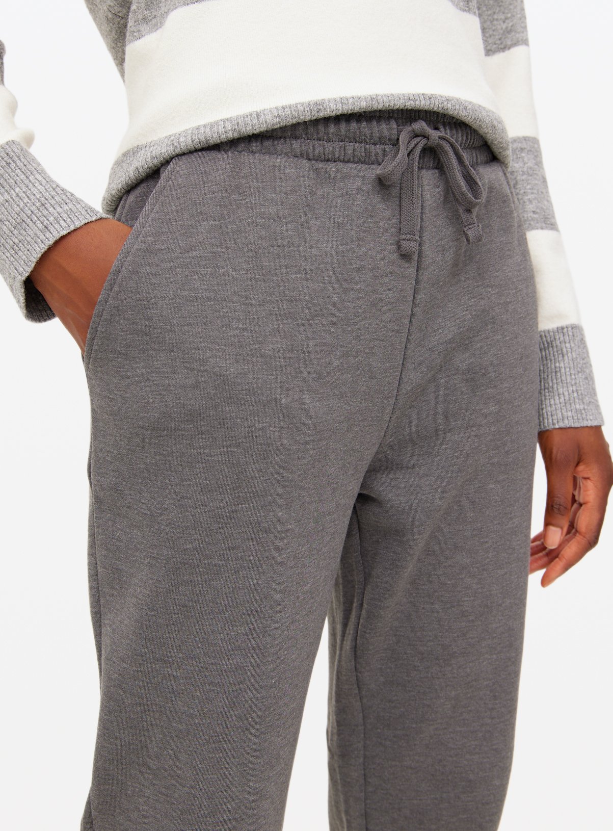 Black & Charcoal Cuffed Joggers 2 Pack XXL - Image 4 thumbnail